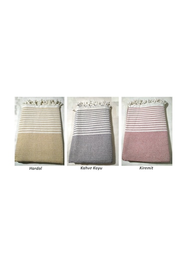 Pamuklu Kaymaz Hasır Dokuma Maxi Kolları Kapatan Koltuk Örtüsü (1