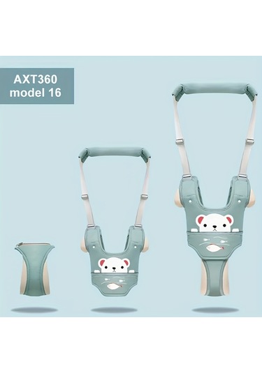 Tcherchi Bel Korumalı ve Düşmeyi Önleyici Çekiş Halatlı Bebek Yürüme Kemeri