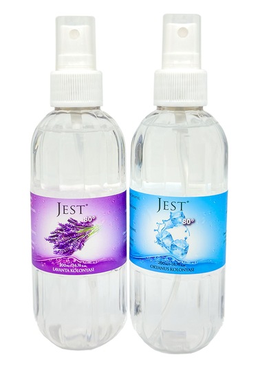 Jest 80 Derece Lavanta + Okyanus Kolonyası Sprey 2 x 200 ML