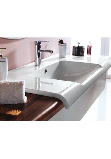 Turkuaz Seramik Cerastyle Kuaför Lavabo Anova 80CM 90700 Hariç