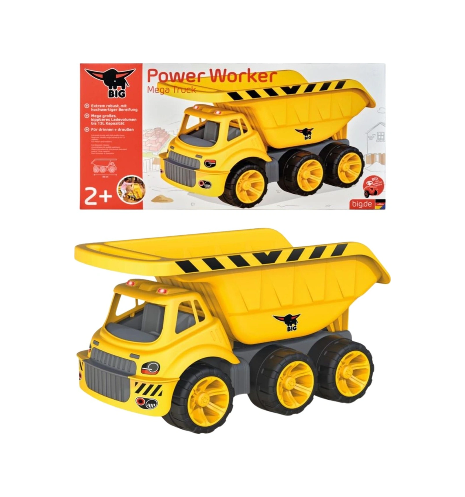 Big Power Worker Mega Kamyon Çok Renkli