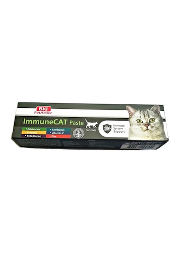 Bio Petactive İmmune Cat Paste Bağışıklık Destekleyici Kedi Vitamini Macunu 100 ML