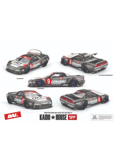 Mini Gt Kaido House Honda Nsx Kaido Test Car Spec V1 1/64