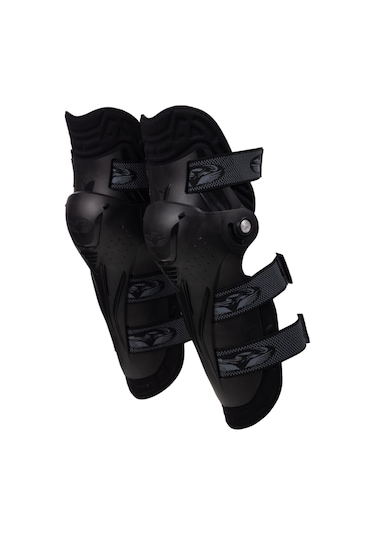 Motosiklet Lüx Dizlik Mafsallı Koruma Rahat Kullanım Motorcu Diz Koruyucu Siyah