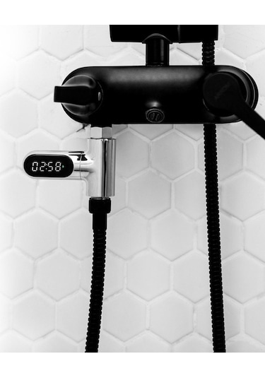 Yihemaoyi Duş Termometre Dijital Su Sıcaklığı Ölçer Monitör