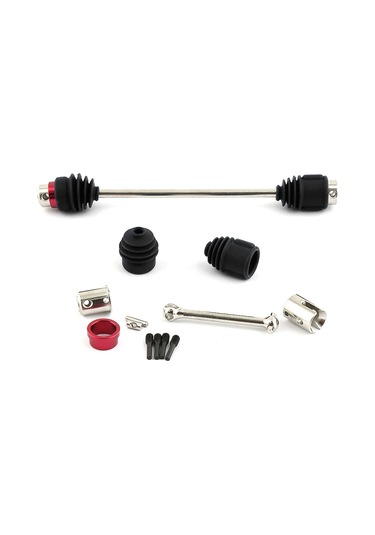 Samdoo Traxxas Summit 1/10 İçin Metal Çelik Merkezi Vites Shaft Seti Cvd防尘lu Yer Değiştirme Parçası Bjm473 Siyah 5650r