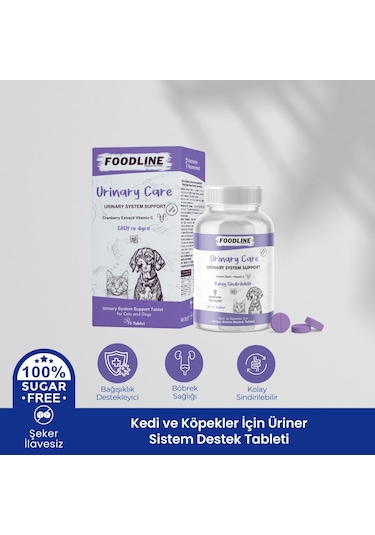 Foodline Urinary Care 75 Tablet İdrar nı