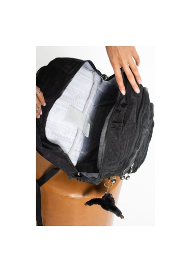 Ultra Hafif Çok Cepli Su Geçirmez Okul Çantası Laptop, Notebook, Okul, Spor, Seyahat Siyah 571-1e-2 Siyah