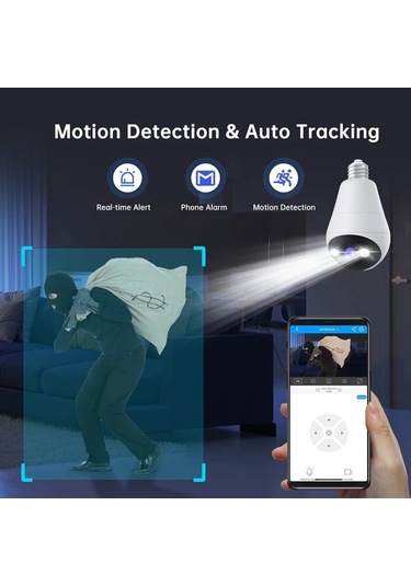 Xuweiwei Jooan Akıllı İç Mekan Güvenlik Kamerası T10 32g Card Wifi 360 Derece Ptz Hareket Algılama Renkli Gece Görüşü