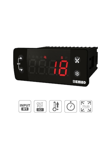 Emko ESM-3770 NTC Isı Problu Klima Kontrol Termostatı