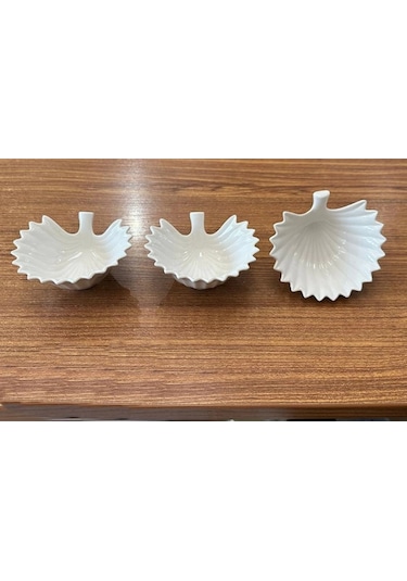 Cooker Ckr3624 Porselen Çerezlik 6 Parça Beyaz