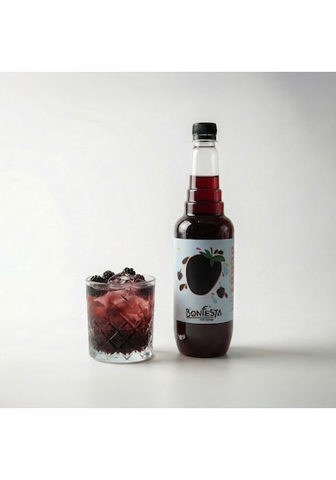 Bonfesta Berry Lime Aromalı Kahve ve Kokteyl Şurubu 750 ML