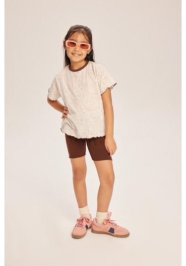 Luess Kız Çocuk Oversize Kesim Alt Üst Takım-kahverengi Kahverengi Luess Kız Çocuk Oversize Kesim Alt Üst Takım-kahverengi Kahverengi