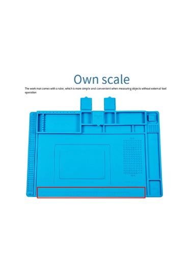 Xurunkeji Mat Silikon Lehimleme İstasyonu Telefon Büyük Tamir Bilgisayar Tezgahı Bakım Anti Mobil Statik Kaynak Dirençli
