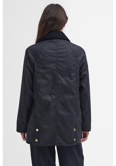 Barbour Modern Beadnell Yağlı Ceket Ny92 Navy Lacivert