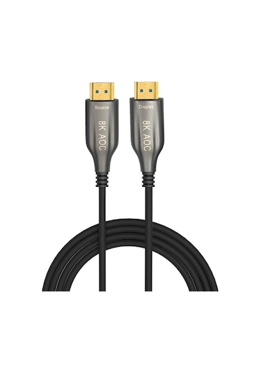 Wozlo 40mt 8k Hdmı 2.1 Aktif Fiber Optik Aoc Hdmi Kablo 8k 60hz 4k 60/120hz Earc Hdr D-hdr Hdcp2.3