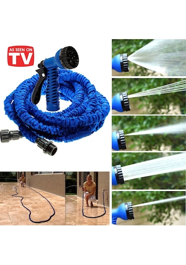 Tabancalı Uzayan Hortum Expandable Hose Bahçe Hortumu 30 Metre (537331336)