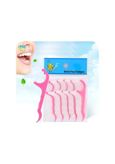 20/50 Adet Tek Kullanımlık Diş Fırçası Diş Diş İpi Diş İpi Kürdan Diş Sopa Diş A2