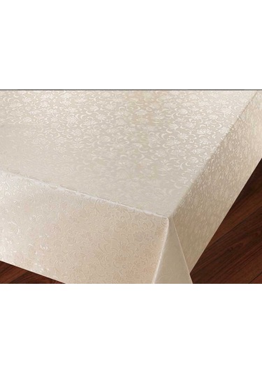 Pvc Astarlı Muşamba Masa Örtüsü 514 Krem