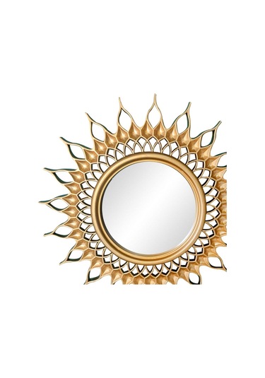 Suntek Magideal İskandinav Duvar Aynası Altın Çerçeve Koridor C