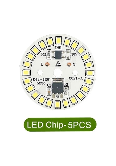 Jms Sıcak Beyaz Pcb Kurulu Aydınlatma Lambası Ic Sürücüsü 3w 5w 7w 9w 12w Ampul Çip Lamba Ampul Işık Boncuk Led Çip 12w