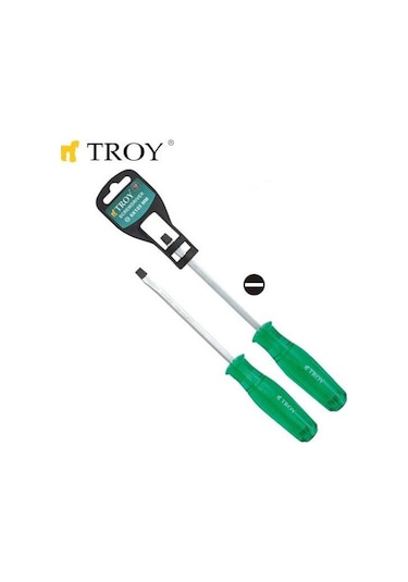 Troy 22130 Çakmalı Düz Tornavida 50x75 MM
