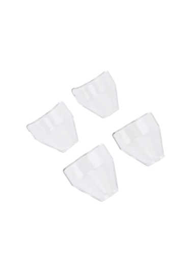 Symbee 4'lü Abs Şeffaf Toz Koruyucu, 18mm Döner Alet Koruması - Kesme, Taşlama, Zımparalama İçin Güvenli Korumalı Ekipman