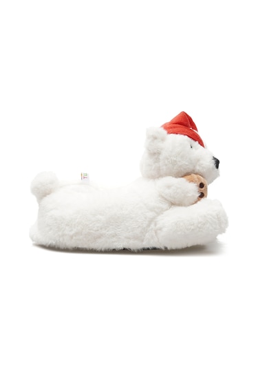 Twıgy Celina Kadın Hayvanlı Panduf 36-41 24k T-celina Z Beyaz Beyaz