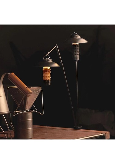 Pazly Katlanır Kamp Feneri Standı - Extensionrod Olmadan Direk Aksesuarı Çok Renkli