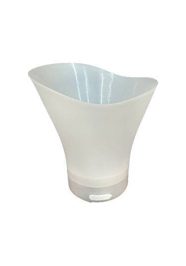 Yifomall 7l Led Işıklı Bluetooth Buzluk Hoparı - 5w Subwoofer, 7 Renkli Aydınlatma, Kamp Ve Partiler İçin Taşınabilir Ses Cihazı Beyaz