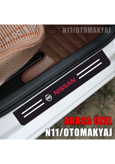 Nissan Kapı İç Koruma Ayaklık Sticker Markalı