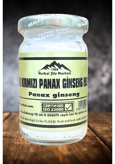 Nurbal Şifa Kore Kırmızı Panax Ginseng Ekstrak 50 G