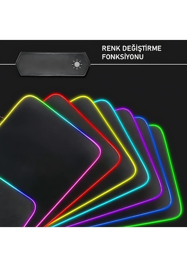Dalong Led Işıklı Düz Mousepad 90x40 Cm