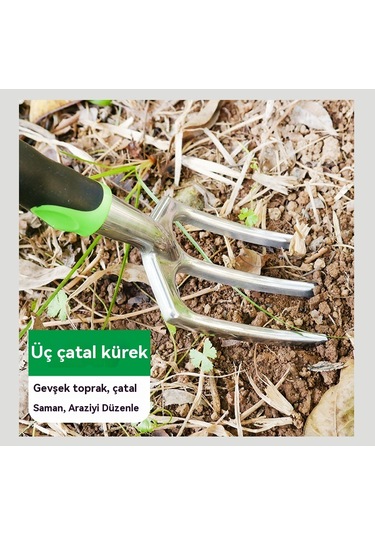 Lyon Bahçe Aletleri Alüminyum Alaşımlı Çiçek Kürek Sarı