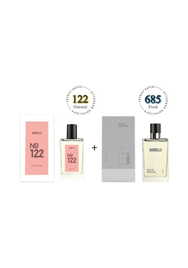 Bargello 122 + 685 Kadın/erkek Parfüm EDP 50 ML Oriental/fresh - Mnms5012268 Baharat