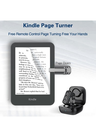 Geeksen Tiktok Ve Kindle Kontrol Yüzüğü: Kablosuz Sayfa Çevirme Ve Video Gezinti Kolaylığı