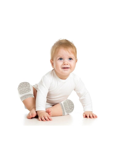 Babyjem Örgü Emekleme Dizliği Bej