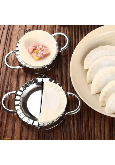Besthome1 304 Gıda Grubu Paslanmaz Çelik Manti/çorba Manti Kalıbı - Gümüş Renkli, Sağlık Güvenliği Uygun Gümüş