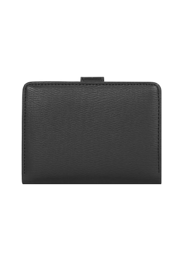 Cengiz Pakel Kadın Mini Boy Çıt Çıt Detaylı Cüzdan 65315 - Siyah 65315-siyah Siyah