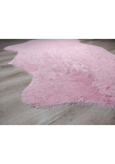 Doğuş Tavşan Tüyü Pembe 2K Post Halı 80 x 140 Cm