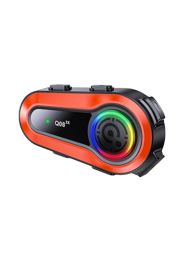 1000m Çift Kask Bluetooth Kulaklık, Açılır Kapanır Kasklar Ve 3/4 Kasklar İçin Uygundur