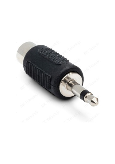 3.5mm Mono Erkek - RCA Dişi Konnektör Ses Video Adaptörü