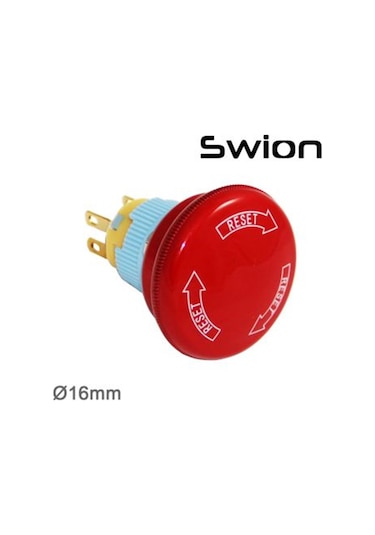 Mr-180d-33 16mm Acil-stop Bas-çevir 2nc Kafa 33mm