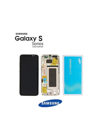 Samsung Galaxy Uyumlu S8 G950 Lcd Ekran Dokunmatik Violet Servis Gh97-20