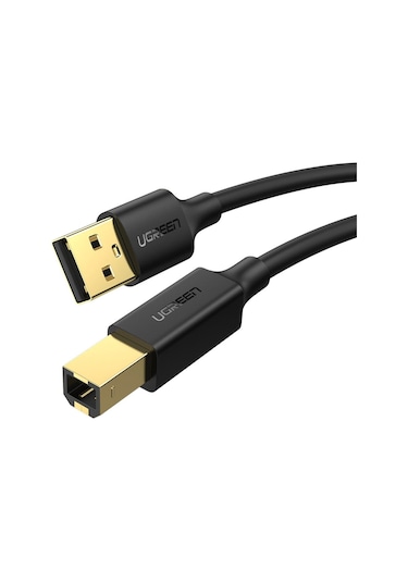 Ugreen Usb-a - Usb-b Yazıcı Tarayıcı Kablosu 2 Metre, Siyah, 20847