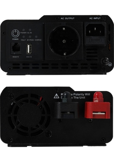 Mexxsun Tam Sinüs Ups Remote Ekran 12v 1000w