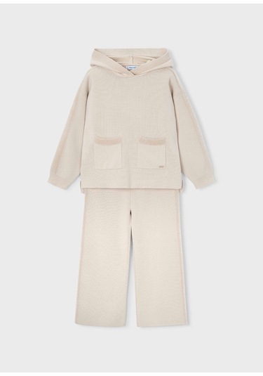 Mayoral Kız Çocuk Triko Takım 4580 Krem