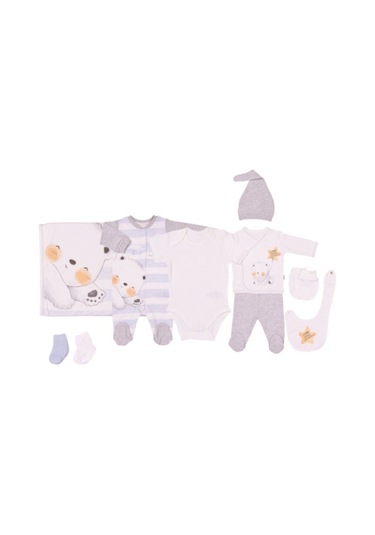 Organik Lıttle Frıends 10'lu Zıbın Mavi Mavi