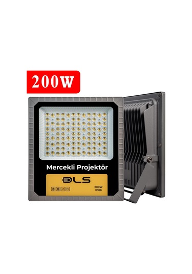 200W Led Projektör Park Bahçe Çevre Site Bina Tabela Dış Mekan Led Lamba