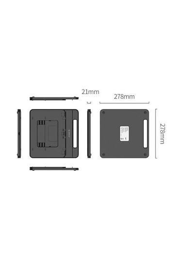 Orico Nsn-C1 Katlanabilir Yükseklik Ayarlı Laptop Tablet Standı
